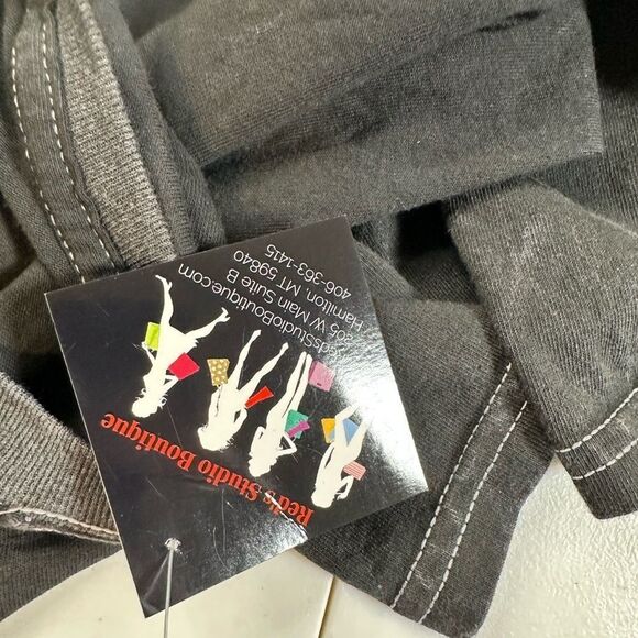 NWT Unisex Black Short Sleeve Acid Grunge Wash Graphic Tee NIRVANA - Size Small - Picture 5 of 9